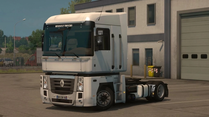 ETS2 - Low Deck Chassis Addon for knox_xss Renault Magnum V1.3 (1.41.x)
