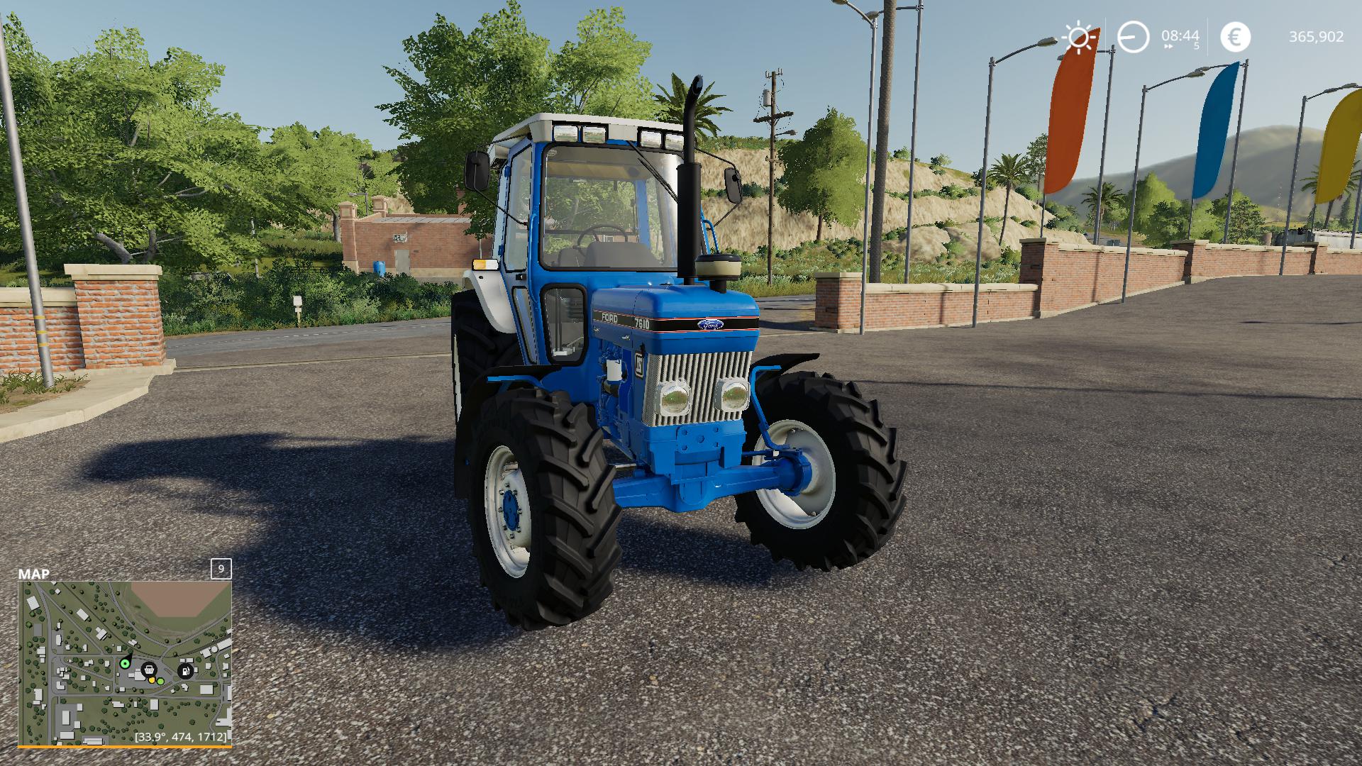 Fs19 Ford 7610 Tractor V10 Farming Simulator 19 Modsclub 4872