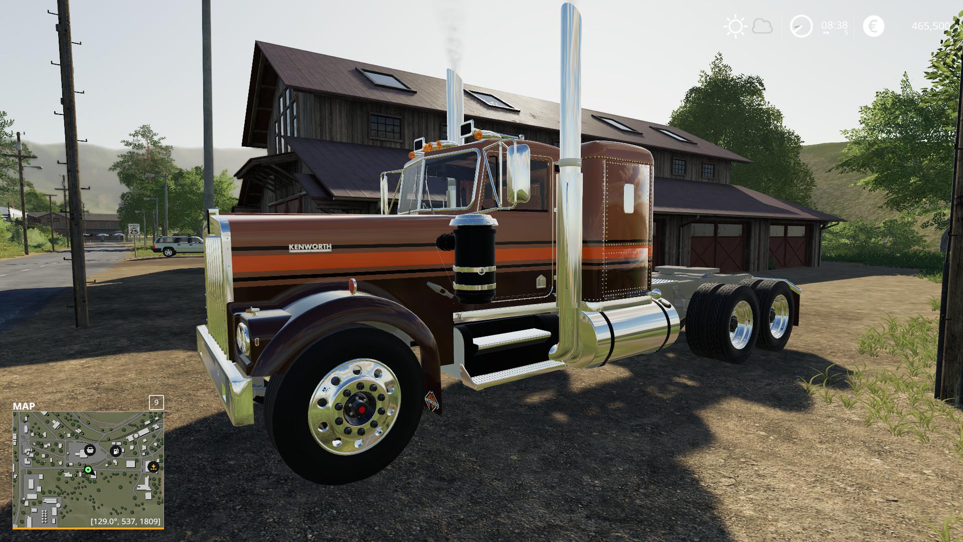 FS19 - 1974 Kenworth W900A Flat Top V1.0