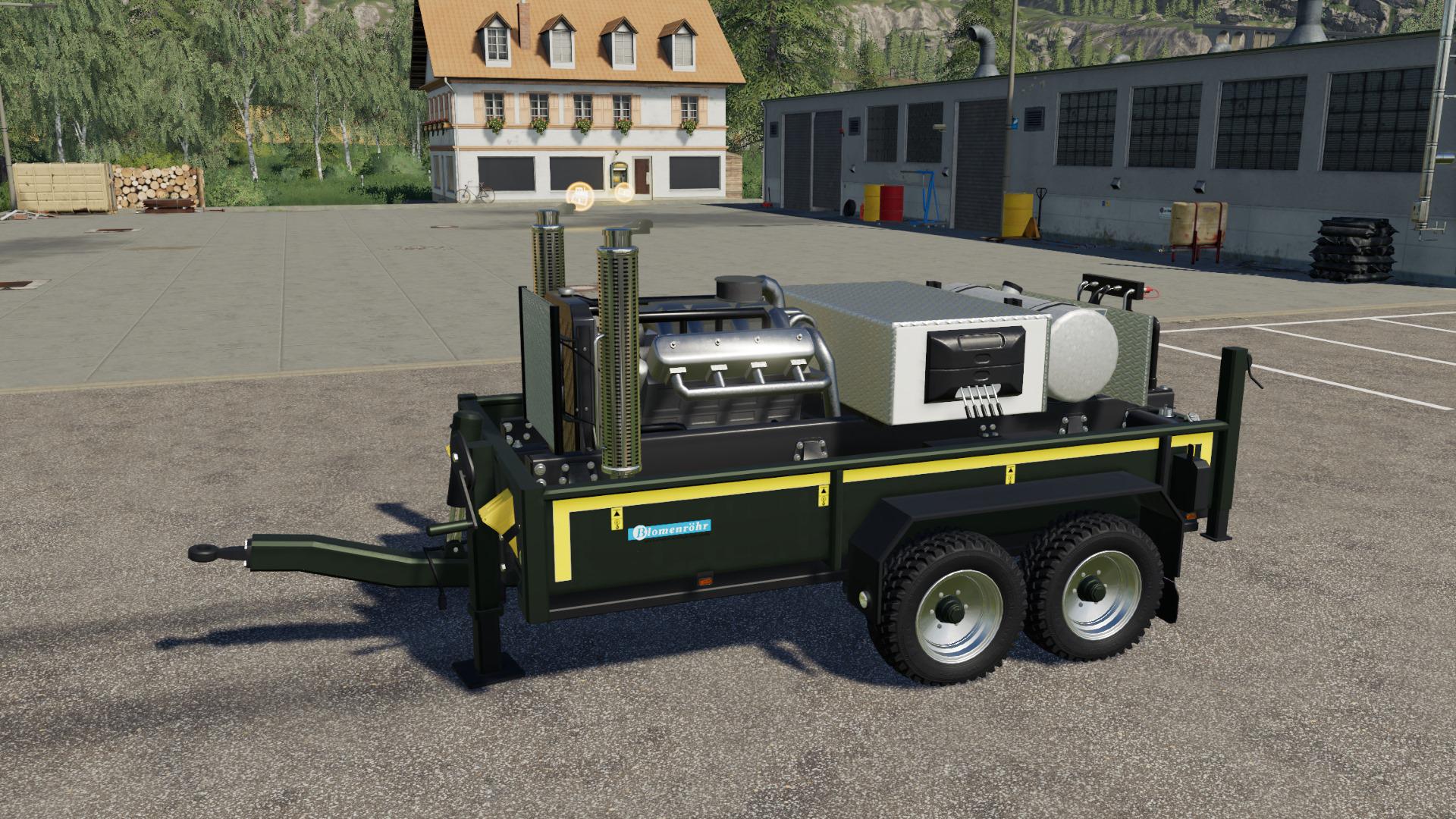 FS19 - Eigenbau Stationarmotor V8 V1.0