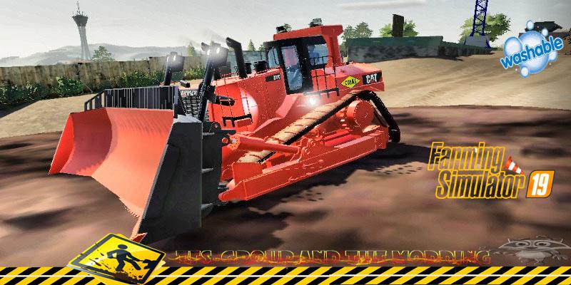 FS19 - Caterpillard D11 Colas V1.0
