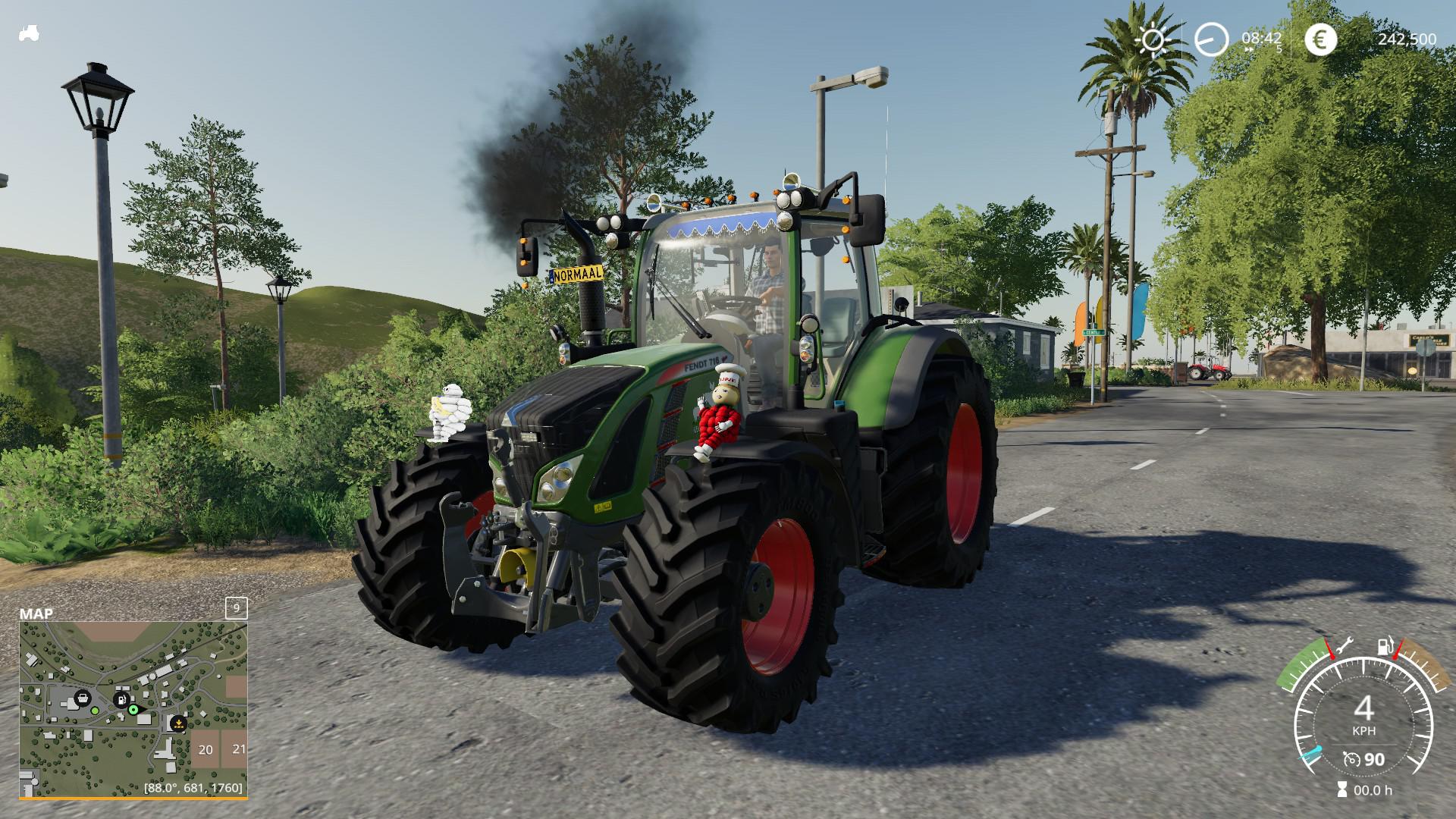 FS19 - Fendt 724 with Smoke V1.0
