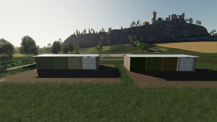 FS19 - Big Bale Storage Pack V1.0.0.5