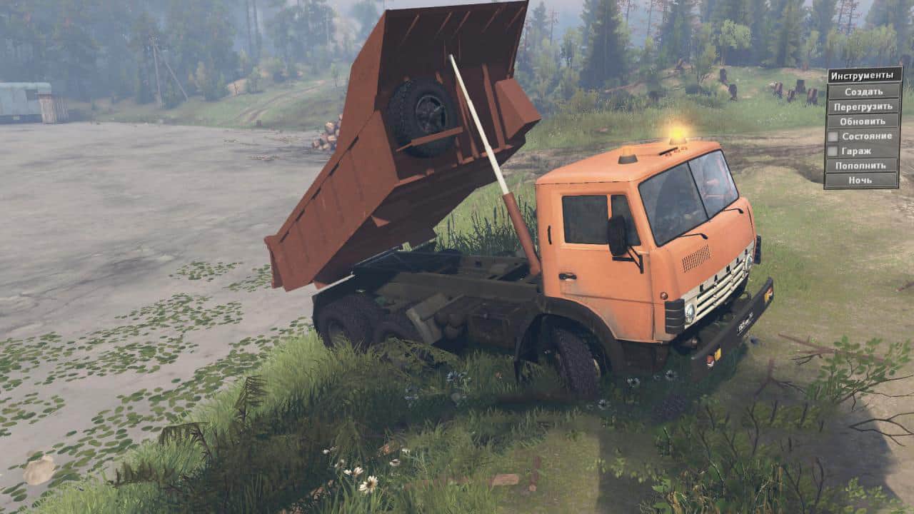 Spintires - KamAZ-55111 Dump Truck