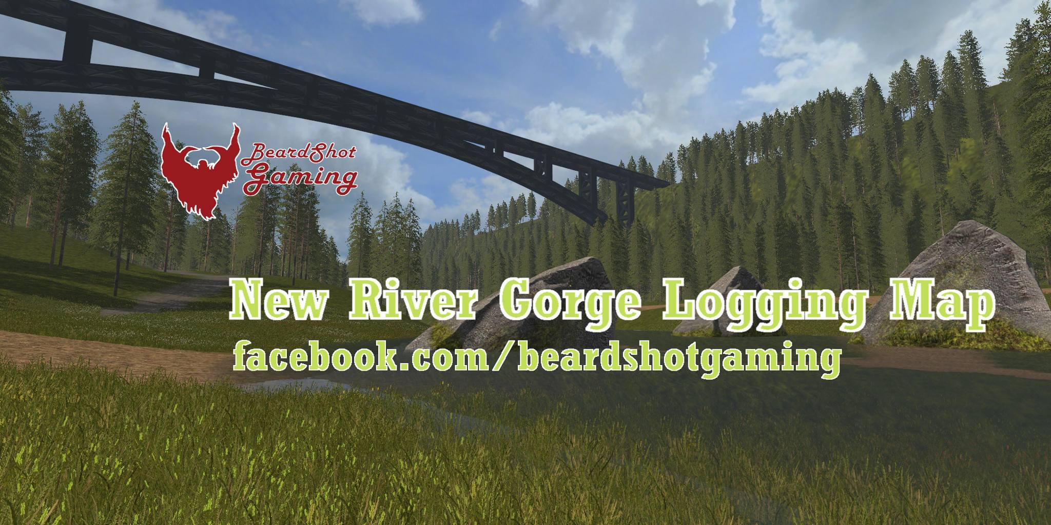 FS19 - New River Gorge Logging Map V1.1