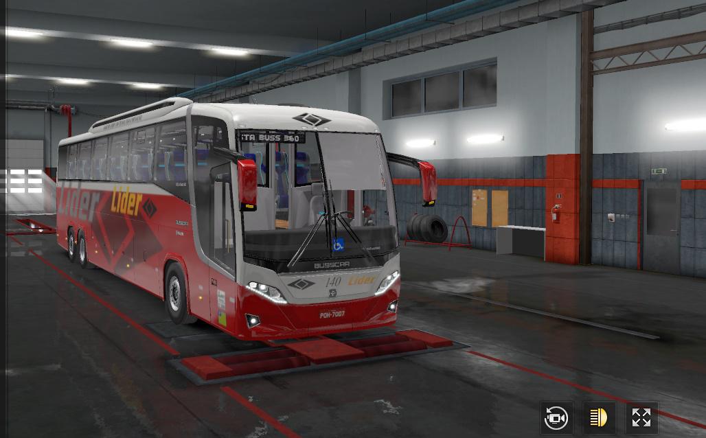 ETS2 - VisstaBuss 360 - Scania V2.5 (1.36.x)