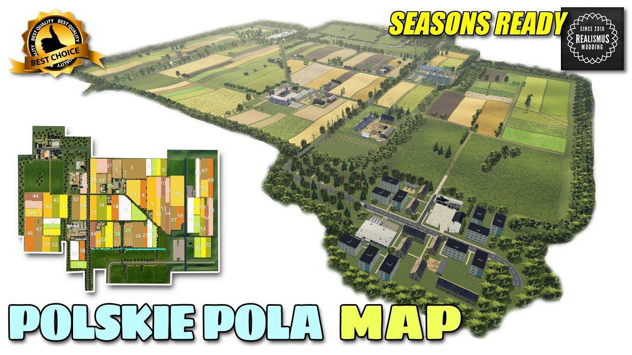Najlepsze Polskie Mapy Do Fs 19 FS19 - Polskie Pola Map V2.1 | Farming Simulator 19 | Mods.club