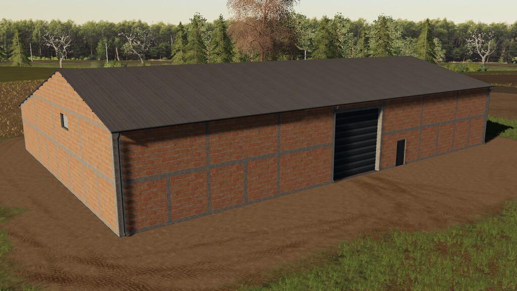 FS19 - Medium Garage With Shelter V1.0