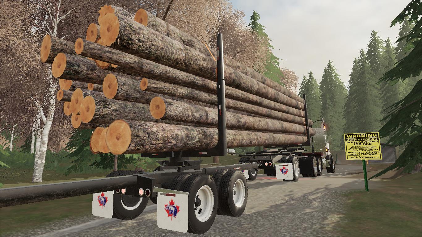 FS19 - Arctic Jeep and Pole Logging Trailers V1.0
