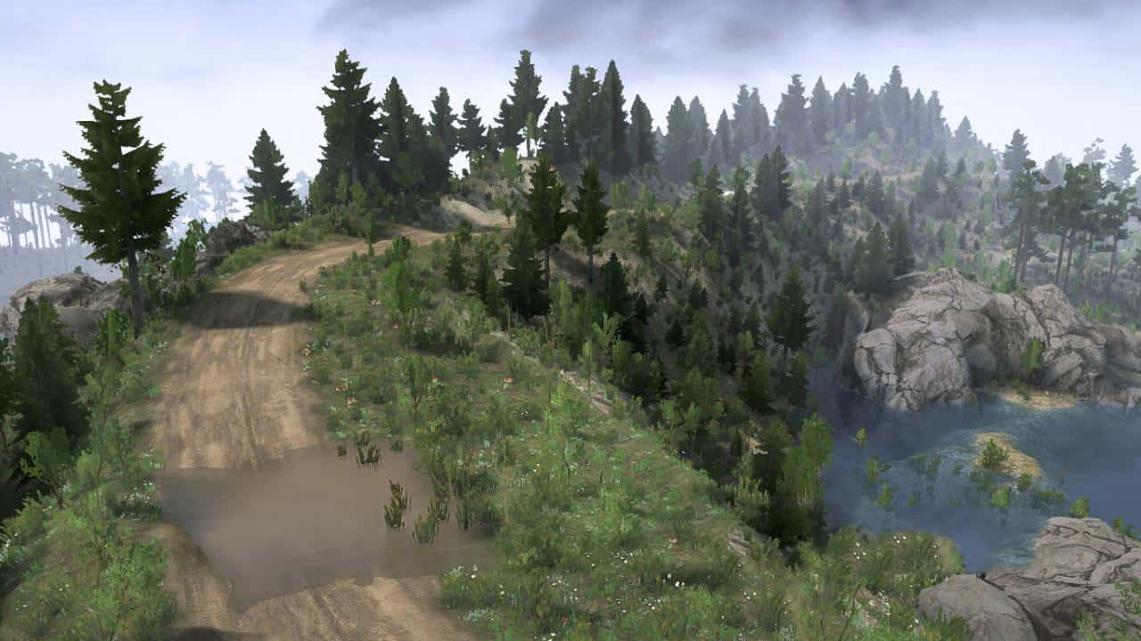 Spintires:Mudrunner - Monocry 3 Map v11.10.19