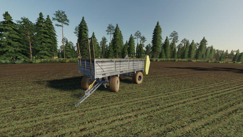 FS19 - Polski Rozrzutnik 2-Osiowy Trailer V1.0