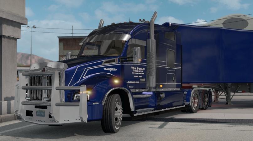 ATS - TomDooleys Enhanced Kenworth T680/T880 (1.35.X)