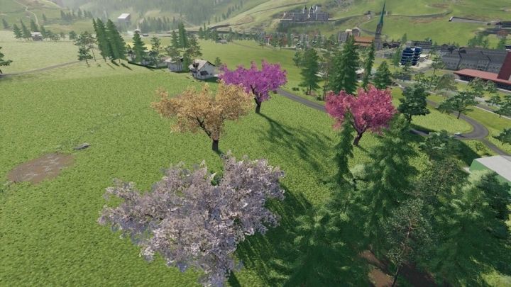 FS19 - Lapacho Trees V1.0