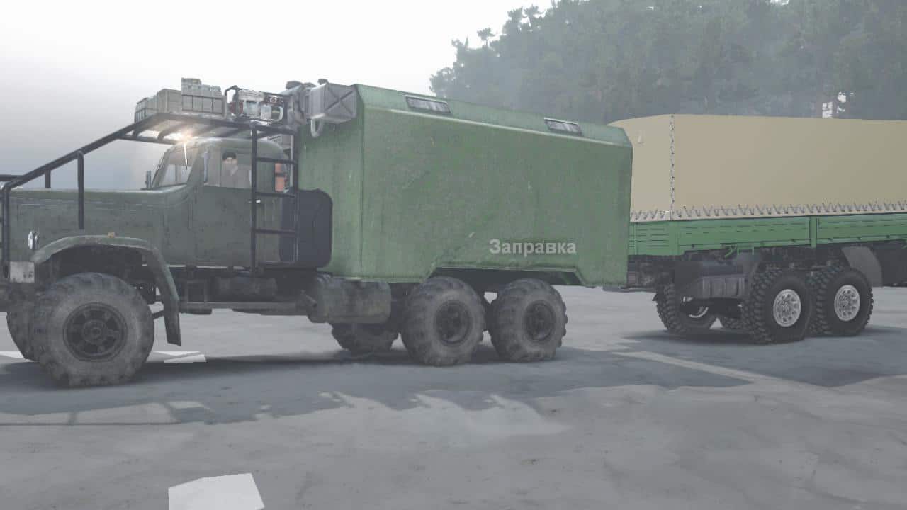 Spintires - Series Builders Pipeline and Plitovoz V1.0