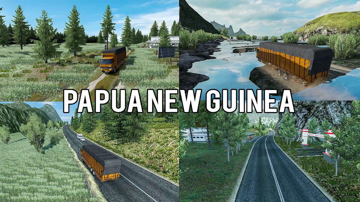 ETS2 - Rework Map Freeport Papua New Guinea (1.38.x)