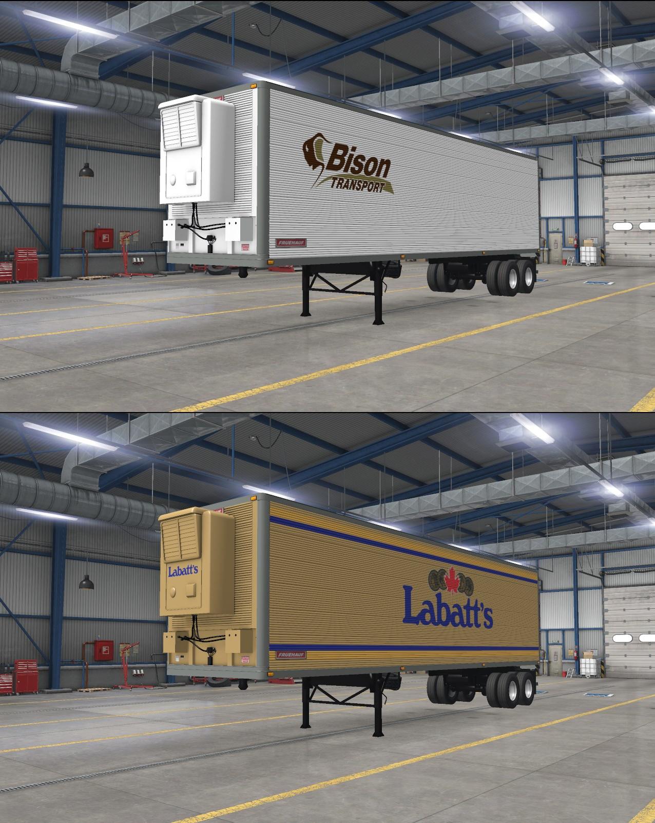 ATS - Fruehauf FB 40ft Refregerator Van 1971 V1.0 (1.37.x)