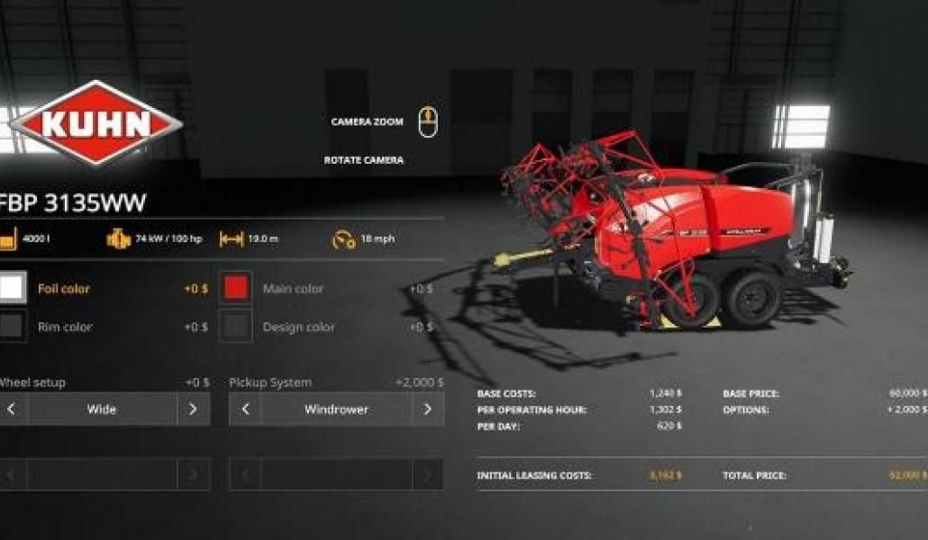FS19 - Kuhn FBP3135 V1.0
