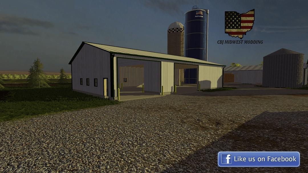 FS19 - 50x80 Tool Shed V1.0