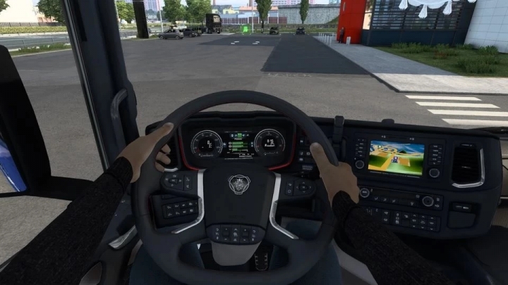 ETS2 - Animated Hands without Tattoos V1.10 (1.40.x)
