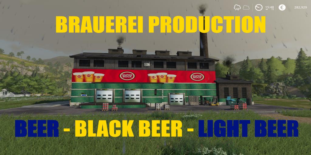 FS19 - Placeable Brauerei Production V1.0.6