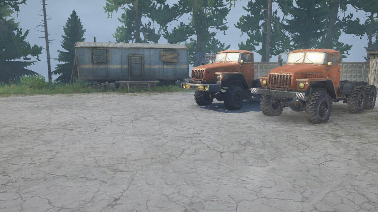 Spintires:Mudrunner - Ural 4320 Cabin Texture Mod V1.0