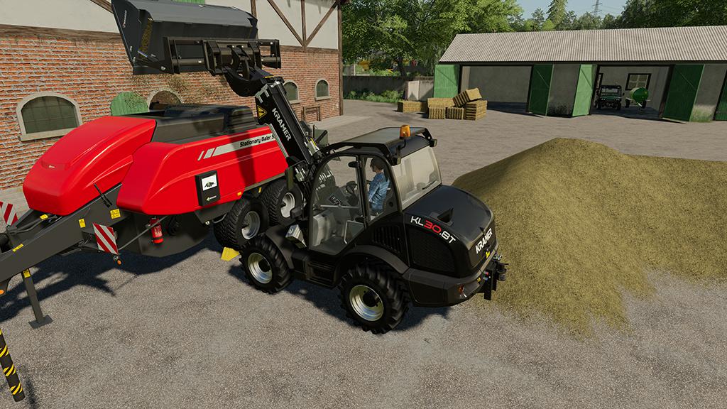 FS19 - LSFM Stationares Ballenpressen Pack V1.0.0.1