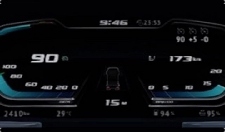 ETS2 - DAF XG-XG+ Improved Dashboard (1.41.x)