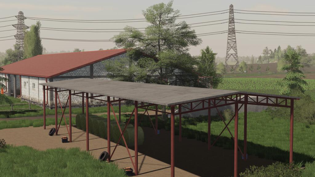 FS19 - Old Sheds for Bales V1.0