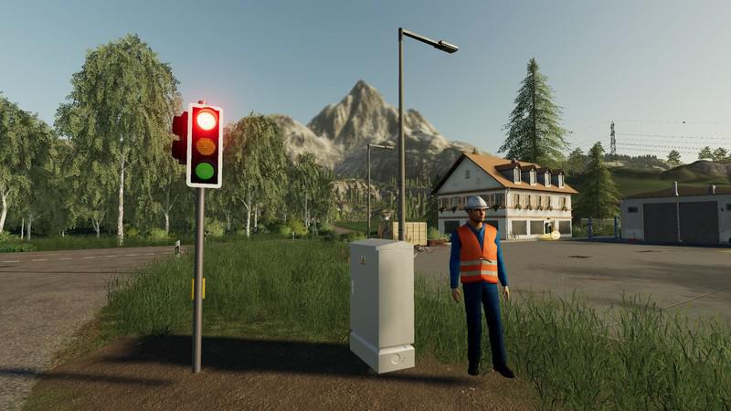 FS19 - Platzierbare Ampel Beta