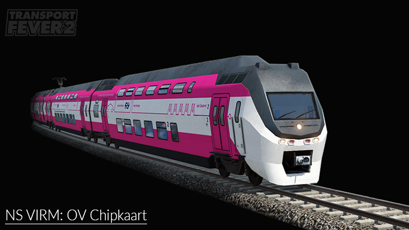 Transport Fever 2 - NS VIRM: OV Chipkaart