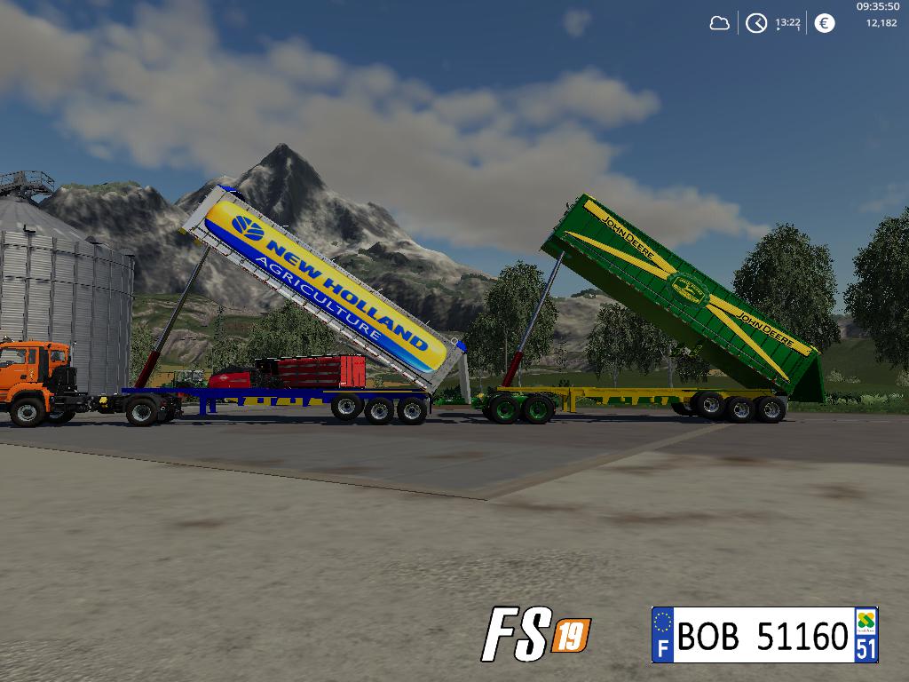 FS19 - Dump Trailers 2 Pack V2.0