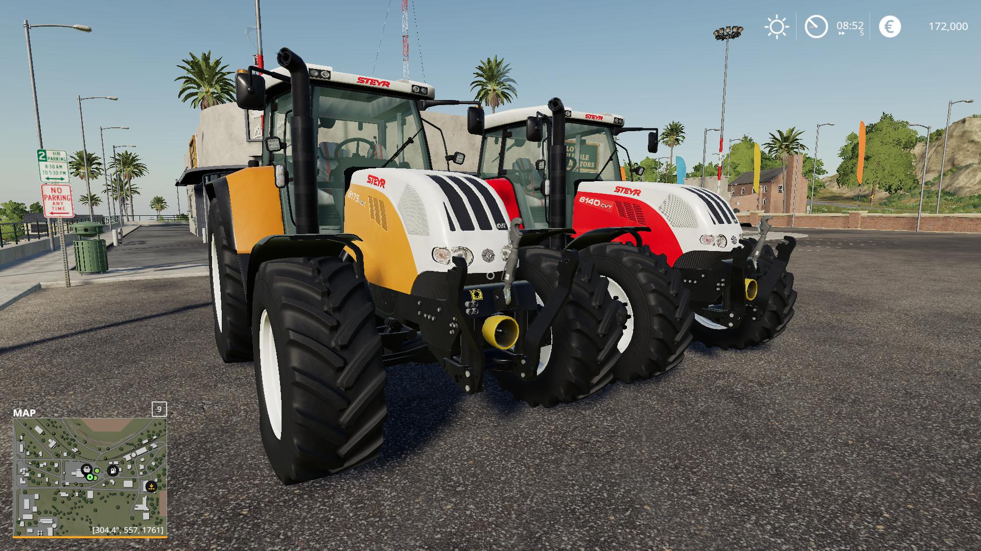 FS19 - Steyr CVT 6175 SMatic Tractor V1.0