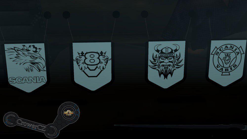 ETS2 - Scania Pennants Pack (1.39.x)