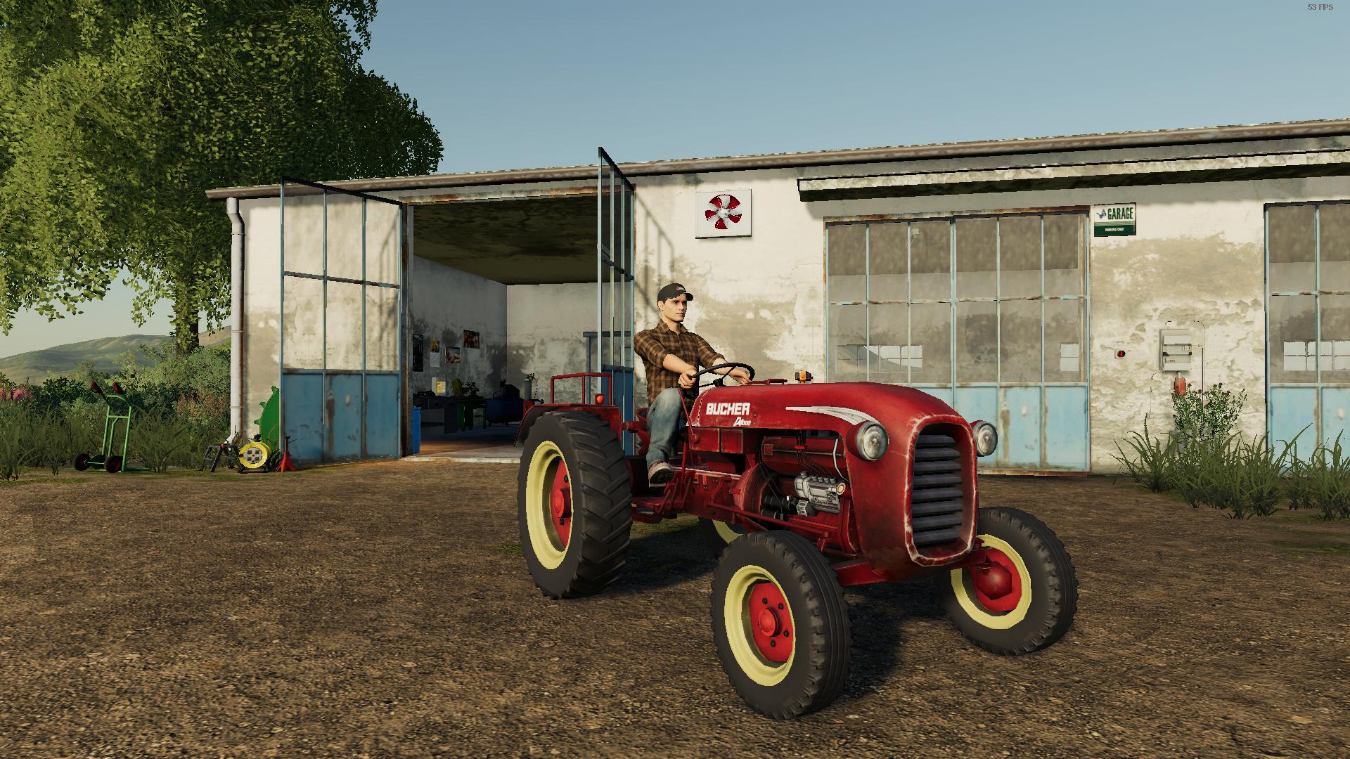 FS19 - Bucher D4000T Tractor V0.1