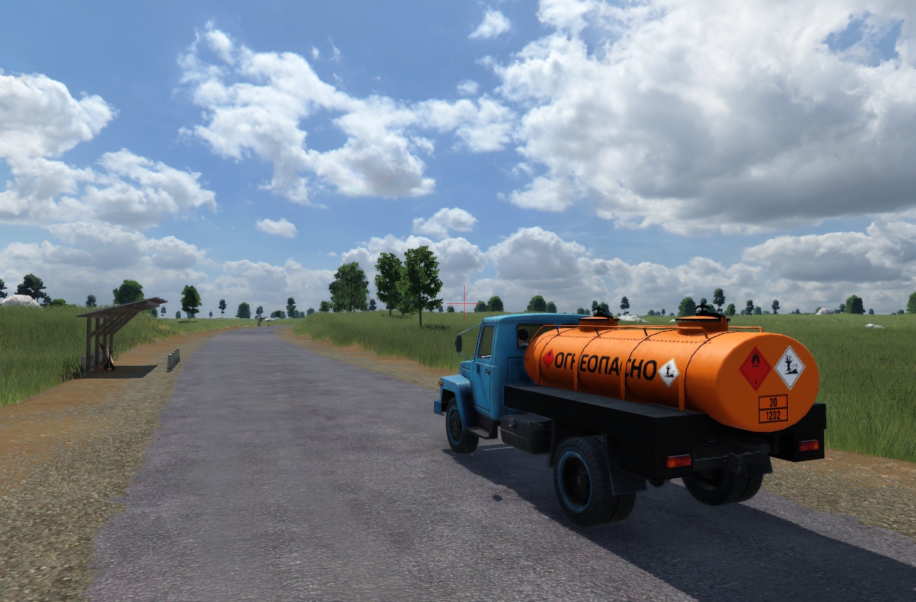 Transport Fever 2 - Gaz-3307 Benzovoz
