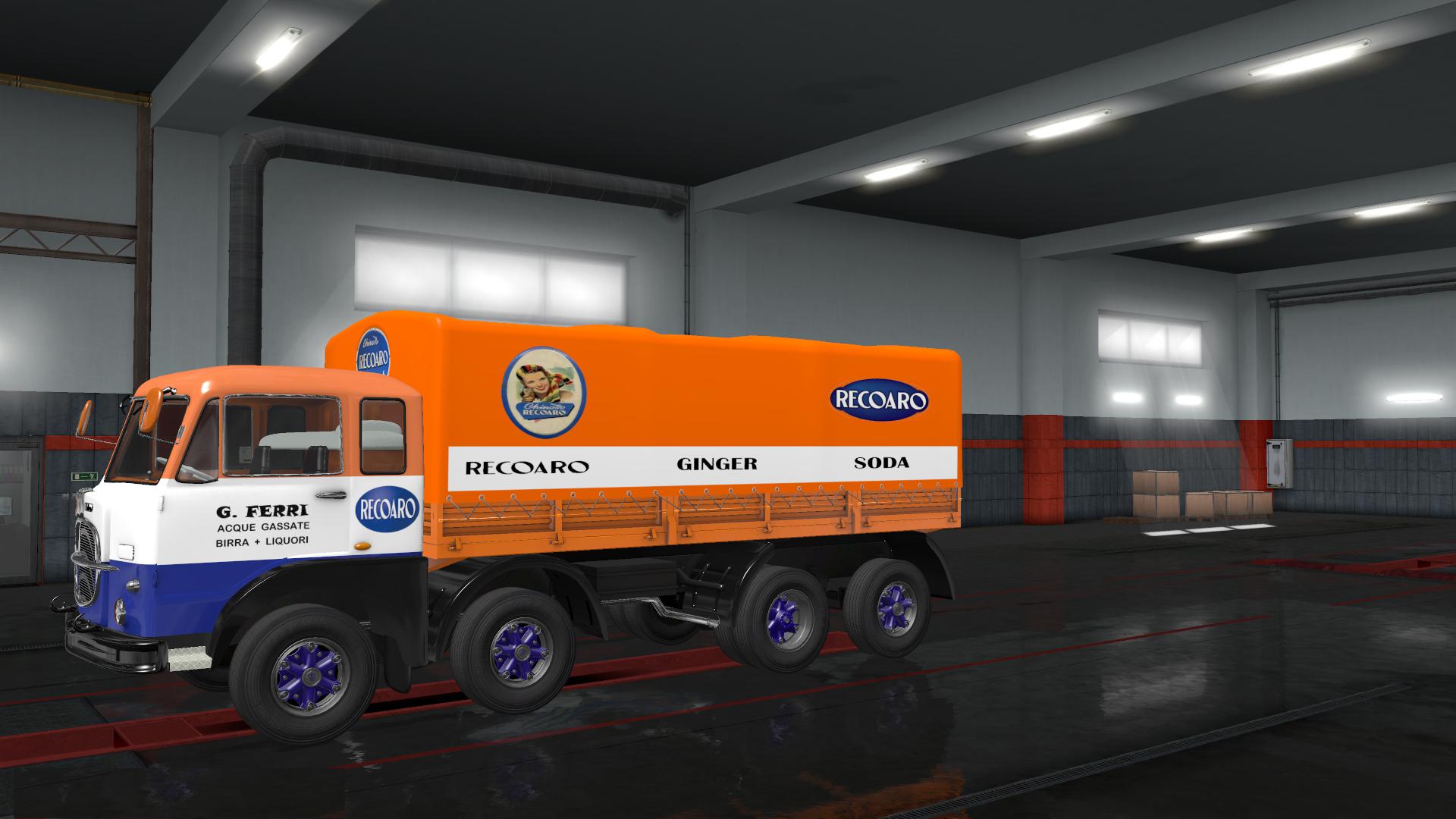 ETS2 - Fiat 690 + Recoaro Bibite Skin (1.36.x)