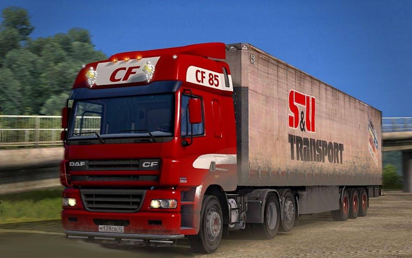 ETS2 - Daf CF85 Truck V1.2 (1.35.X)