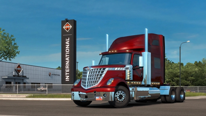 ATS - Man D2676 Engine Sounds for the SCS Navistar Trucks (1.41.x)