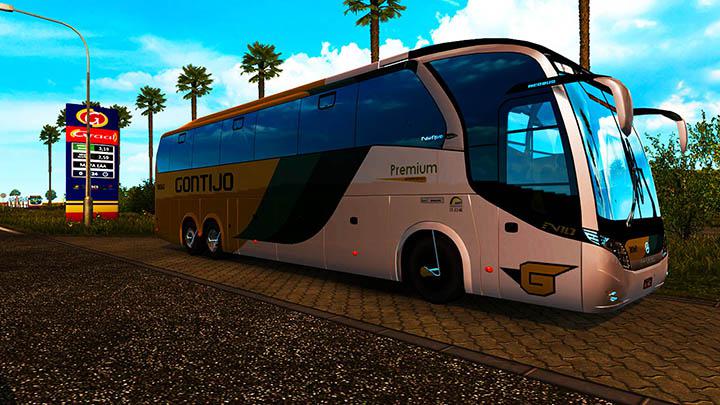 ETS2 - Neo New Road N10 Mercedes Bus Mod (1.36.x)