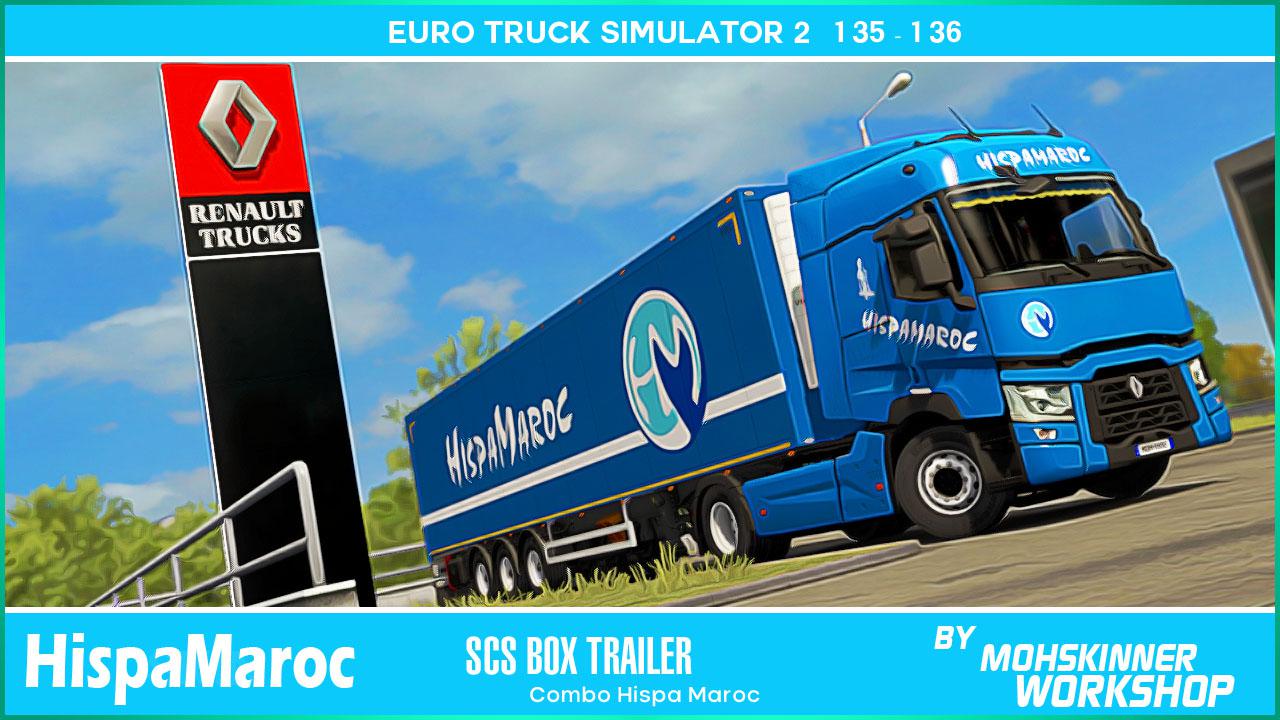 ETS2 - HispaMaroc Skin (1.36.x)