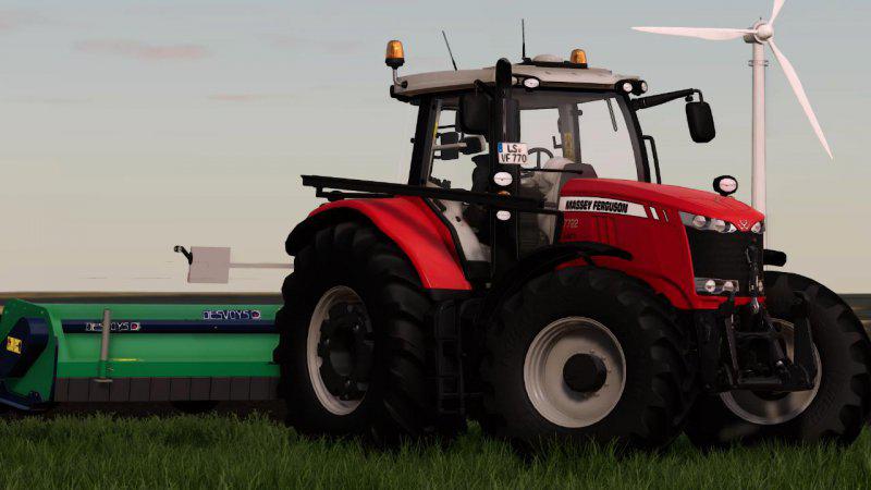 FS19 - Massey Ferguson 7700 Tractor V2.0