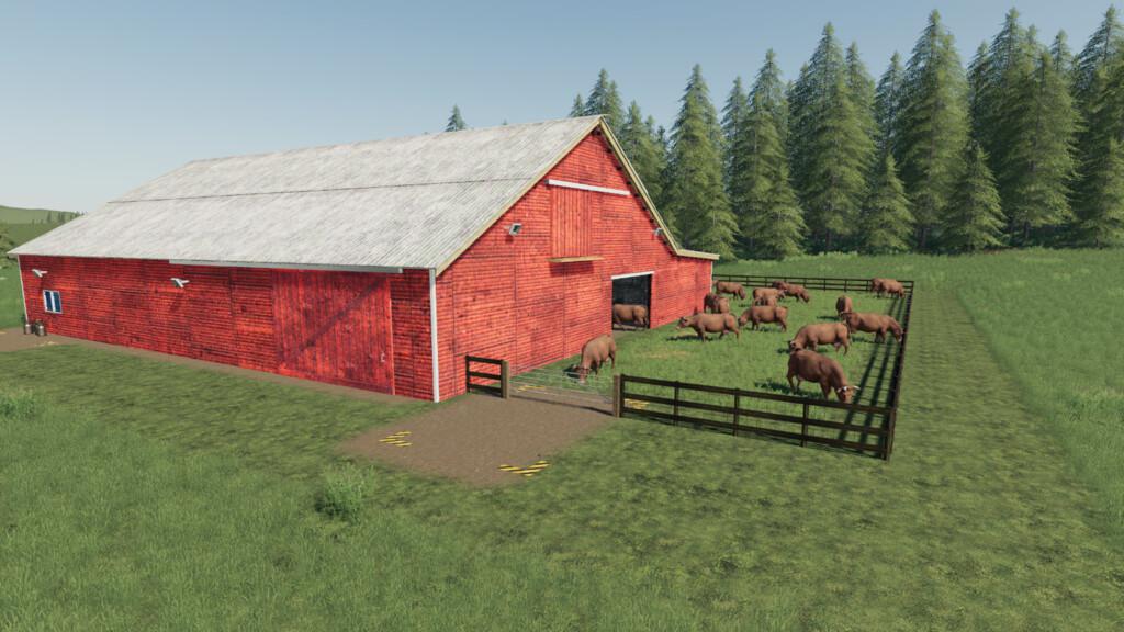 FS19 - Lone Oak Cow Husbandry V1.0