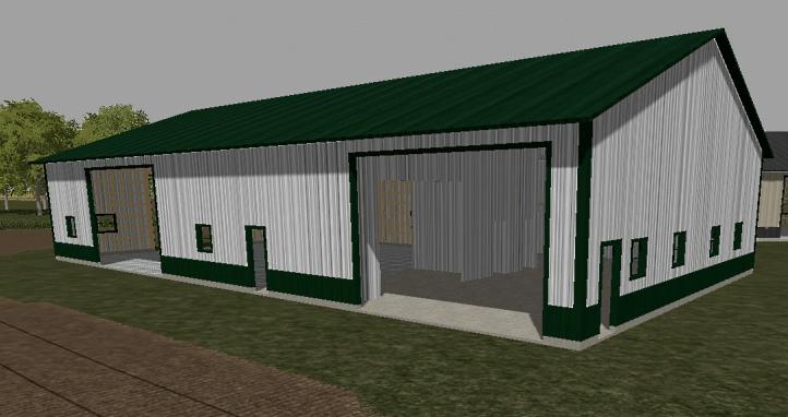 FS19 - 56 x 96 Tool Shed V1.0