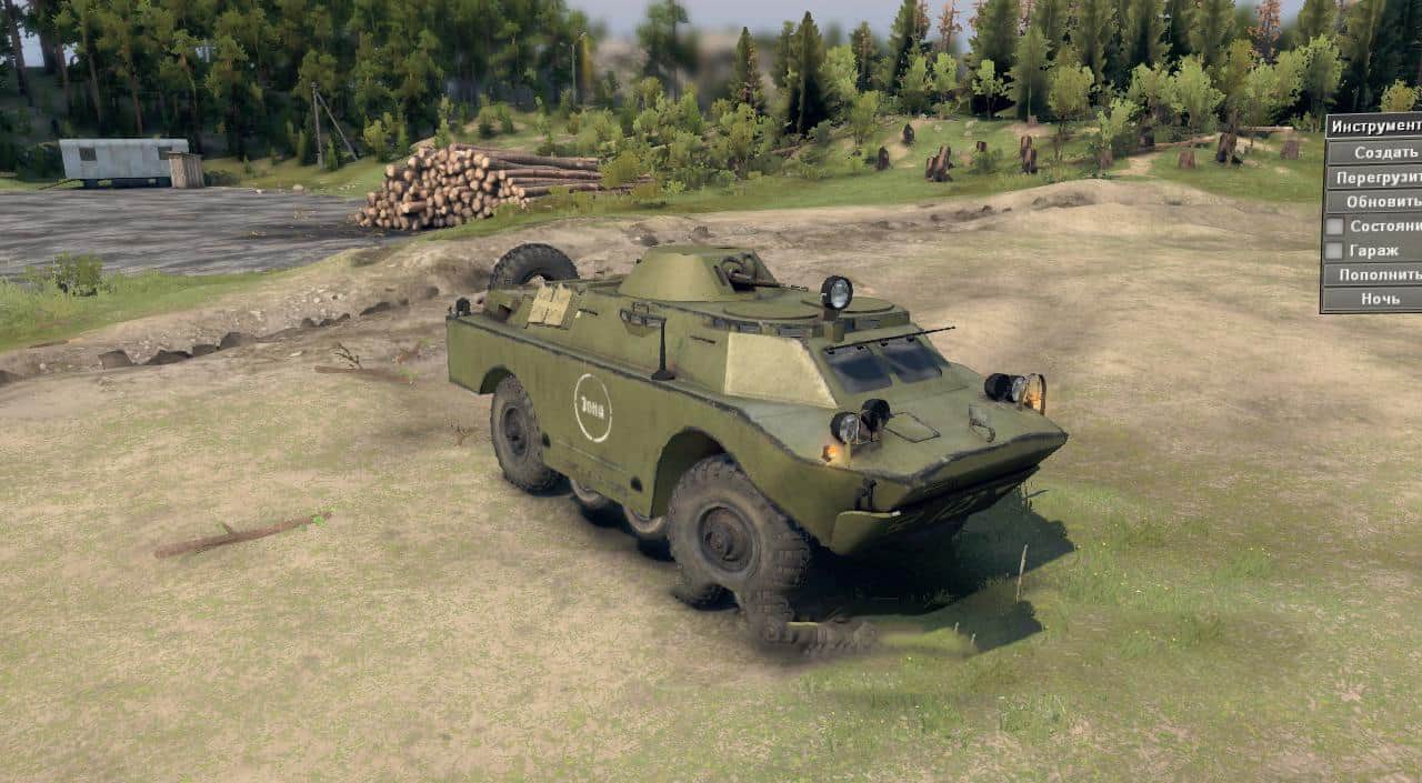 Spintires - BRDM-2 (Zone) V2.0