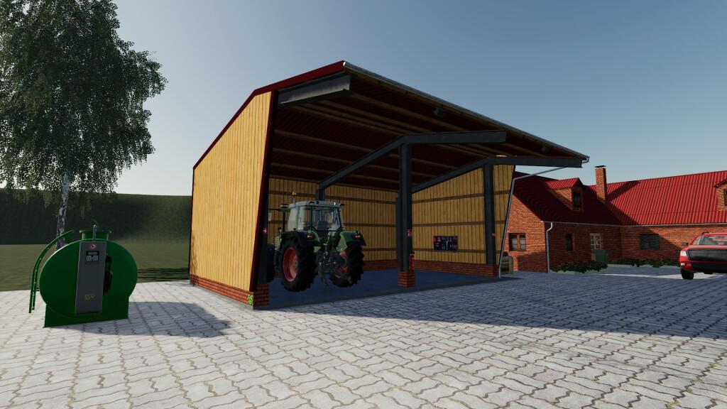 FS19 - Machine Shelter Small V1.0