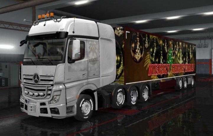 ETS2 - Christmas Combo Skins for Various Trucks (1.36.x)
