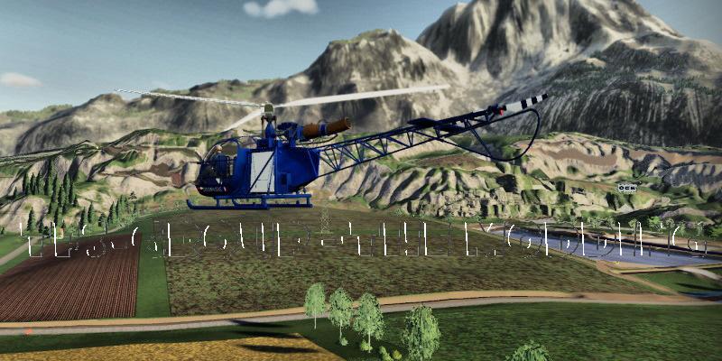 FS19 - Alouette II Gendarmerie V2.0