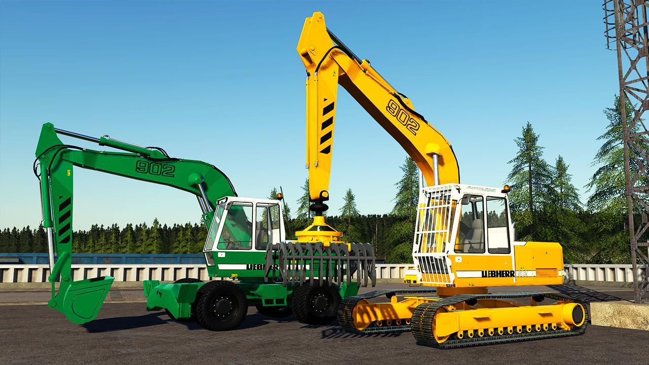 FS19 - Excavatrice Liebherr 902 Pack V1.0