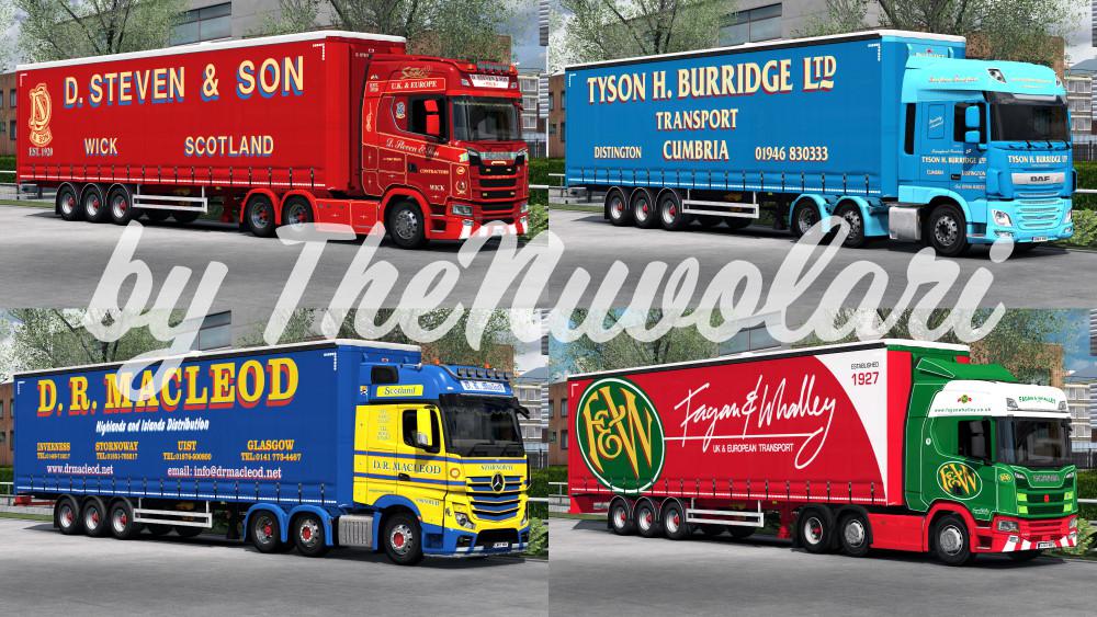 ETS2 - The UK Skinpack for IJS SDC Trailer V1 (1.37.x)