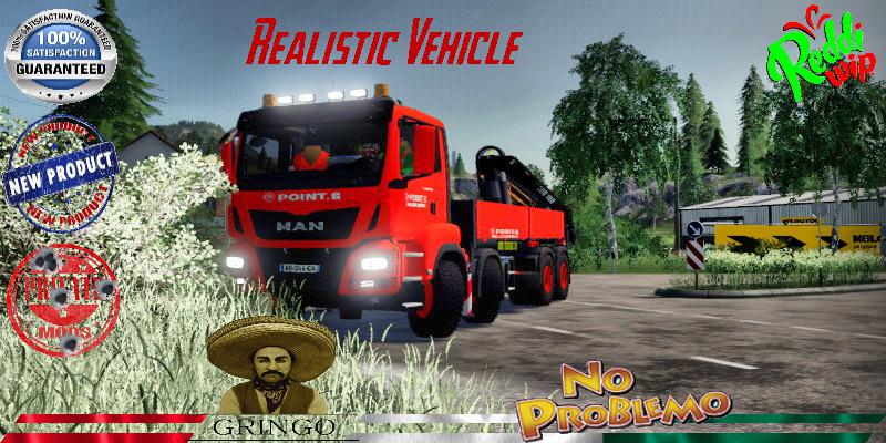 FS19 - Man 8x4 Point G - Hiab V2.0